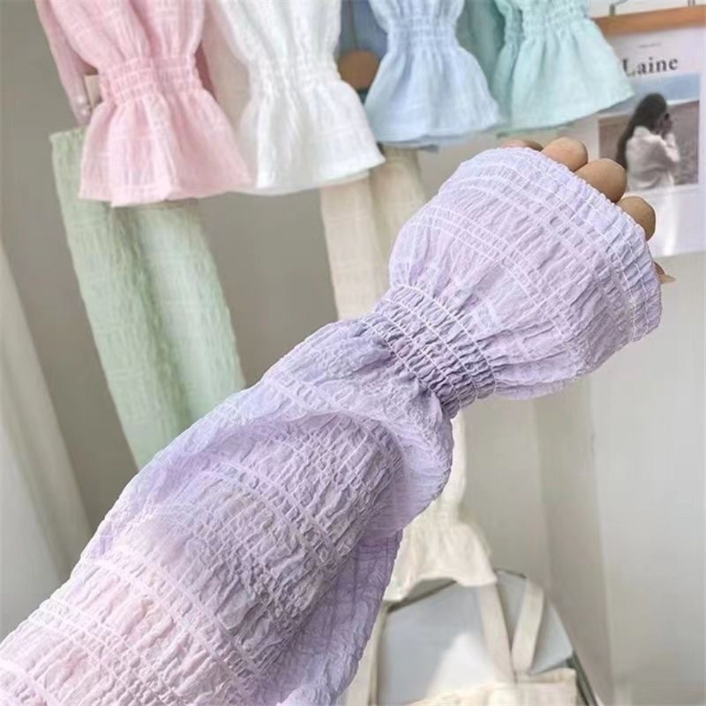 Fingerless Glove Knit - Manches de protection solaire d'été en