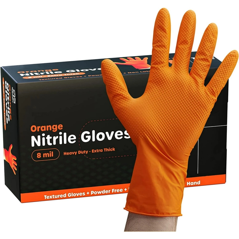 Nitrile Mechanic Glove - Gants en Nitrile épais 8mil, 30/50