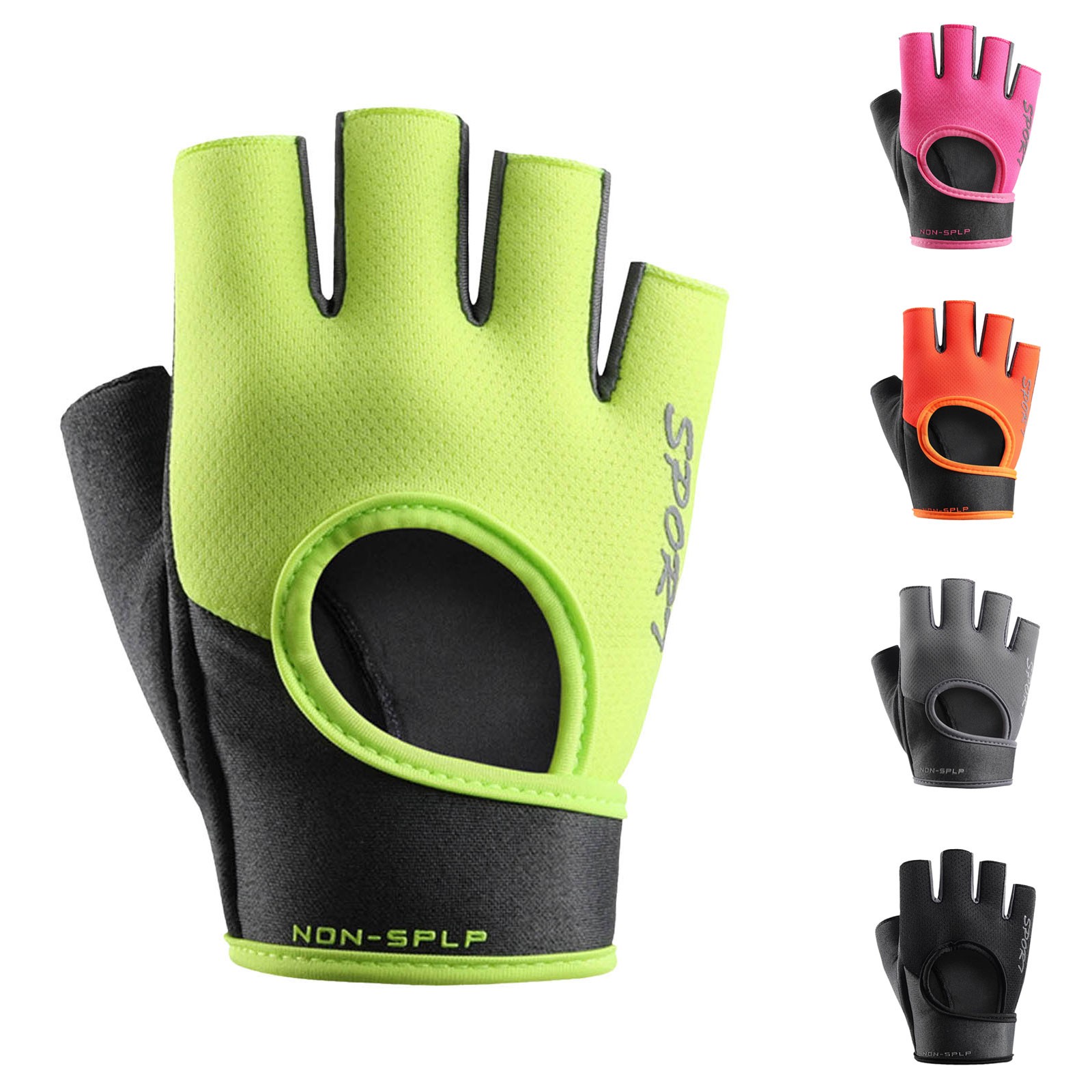 Workout Glove Gym - Gants de cyclisme demi-doigts respirants et