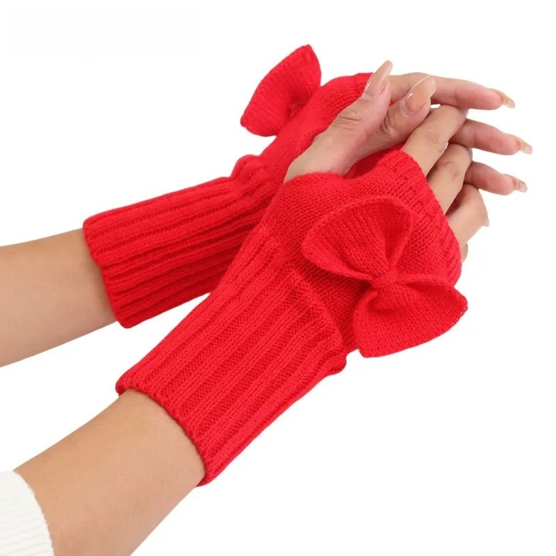 Fingerless Glove Knit - Gants sans doigts en tricot avec