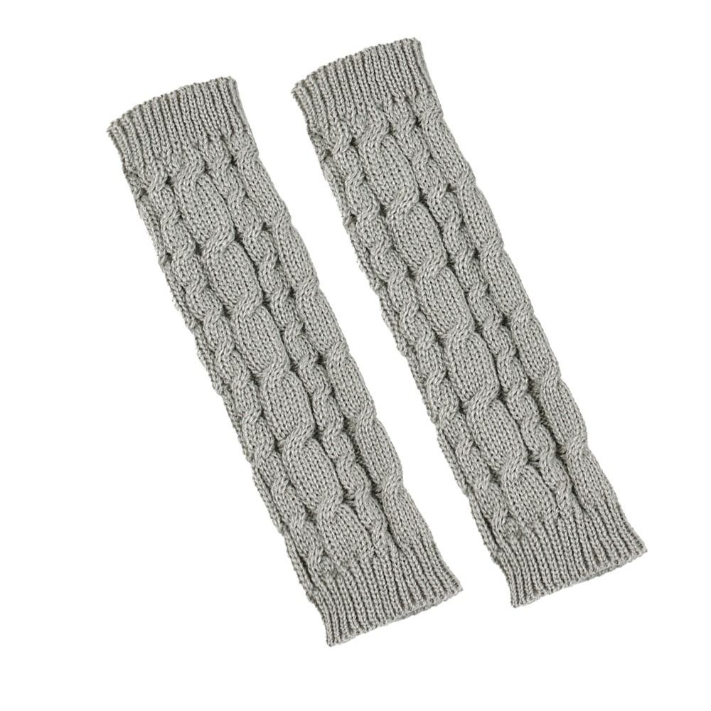 Fingerless Glove Knit - Gants sans doigts à motifs torsadés