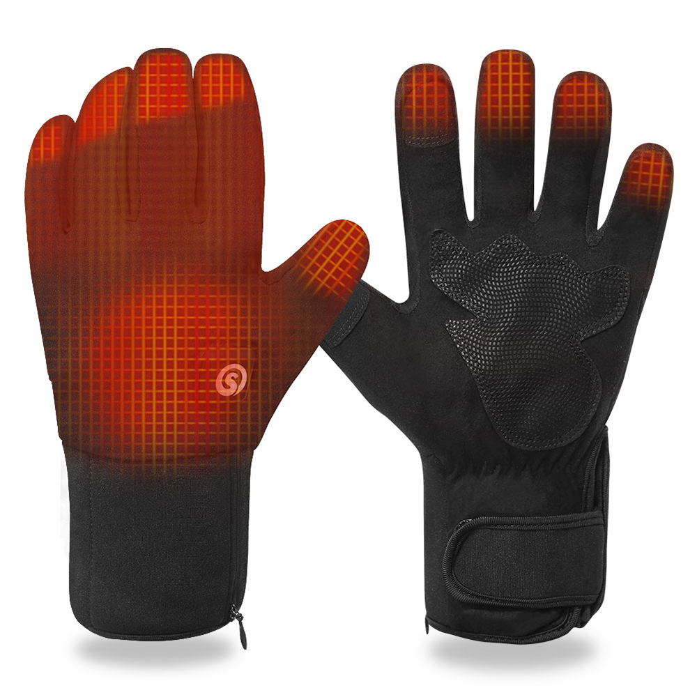 Ski Glove Waterproof - Gants électriques métropolitains avec batterie, chauffe-mains,