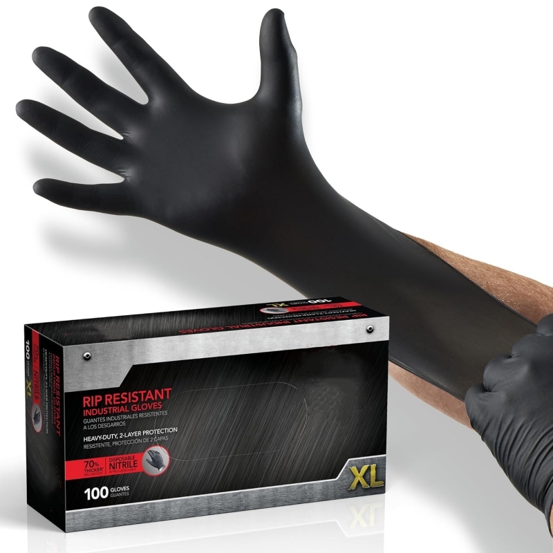 Latex Disposable Glove - 100 pièces de gants en nitrile