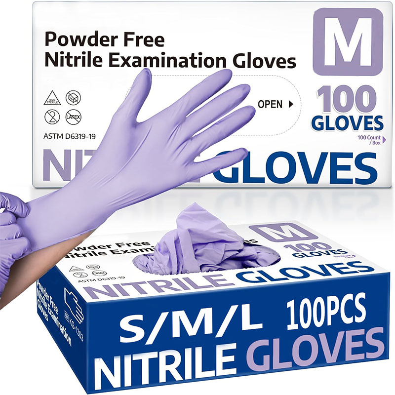 Gants en Nitrile jetables viol - Nitrile Mechanic Glove avis et prix