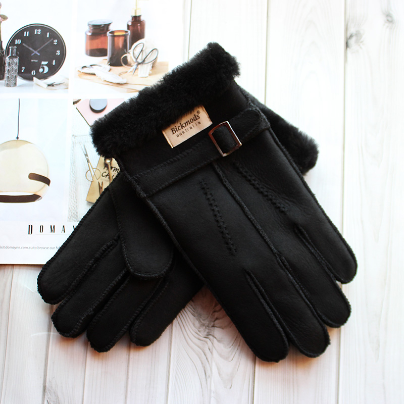 Gants en fourrure de mouton po - Leather Driving Glove avis et prix
