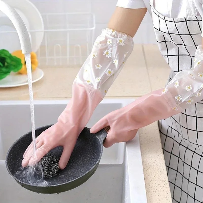 Gants en caoutchouc à manches  - Rubber Glove Cleaning avis et prix