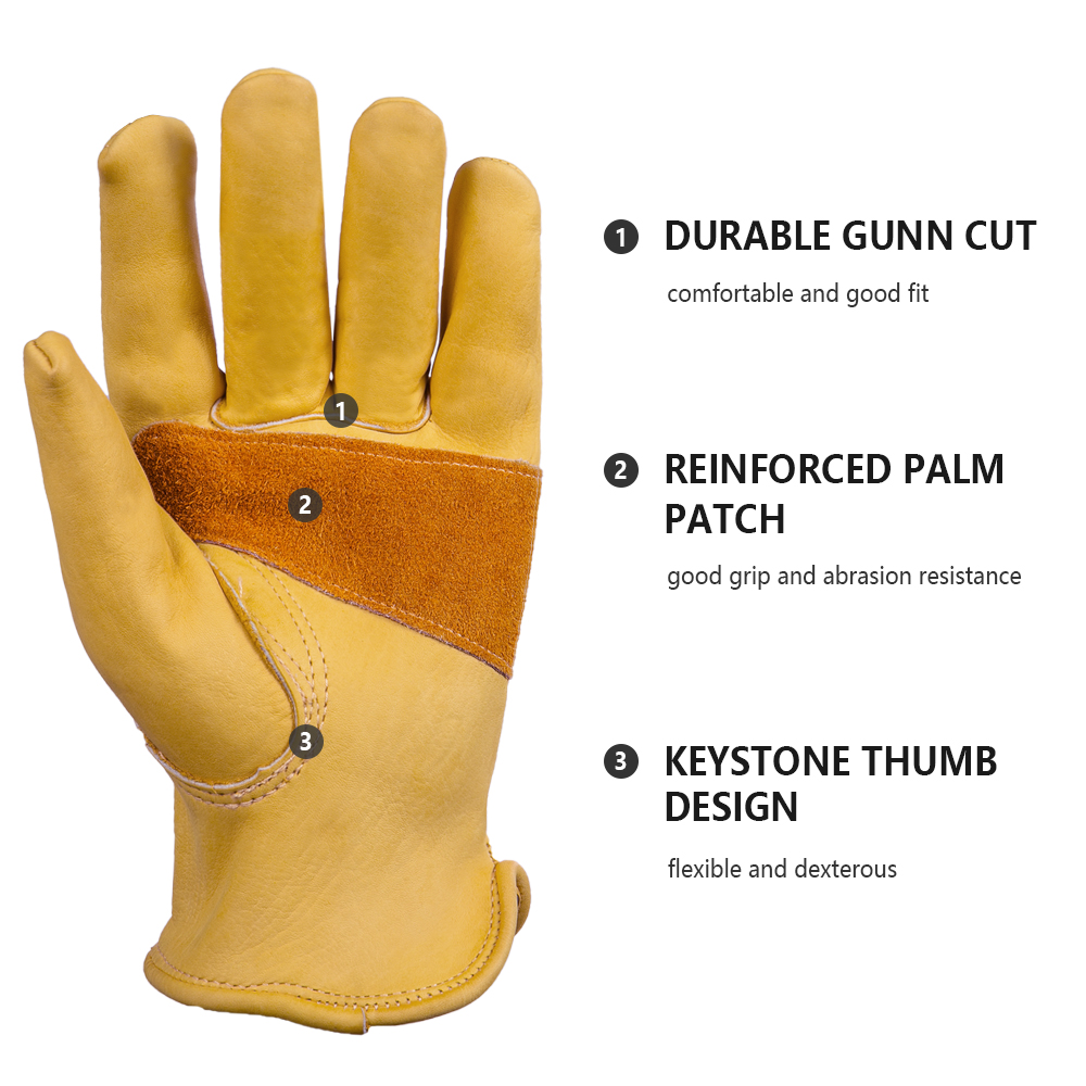 Gants en cuir pour hommes, gan - Leather Driving Glove avis et prix