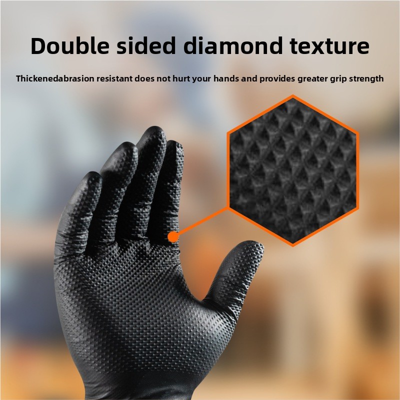 Gants en nitrile à motif diama - Nitrile Mechanic Glove avis et prix