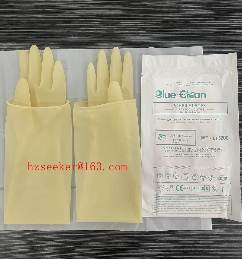 Gants en latex Blue Clean LT52 - Rubber Glove Cleaning avis et prix