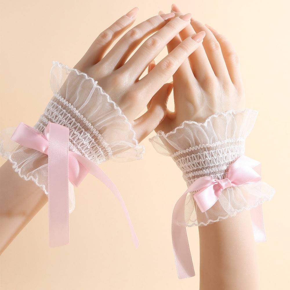 Manchettes plissées froncées a - Fingerless Glove Knit avis et prix