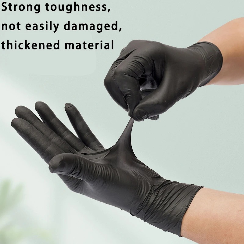 Gants en nitrile noirs jetable - Nitrile Mechanic Glove avis et prix