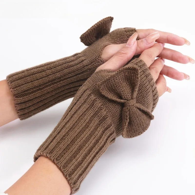 Gants sans doigts en tricot av - Fingerless Glove Knit avis et prix