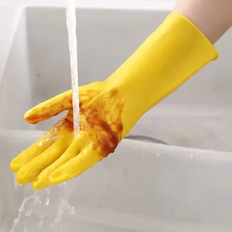 Gants de travail ménager pour  - Dish Glove Rubber avis et prix