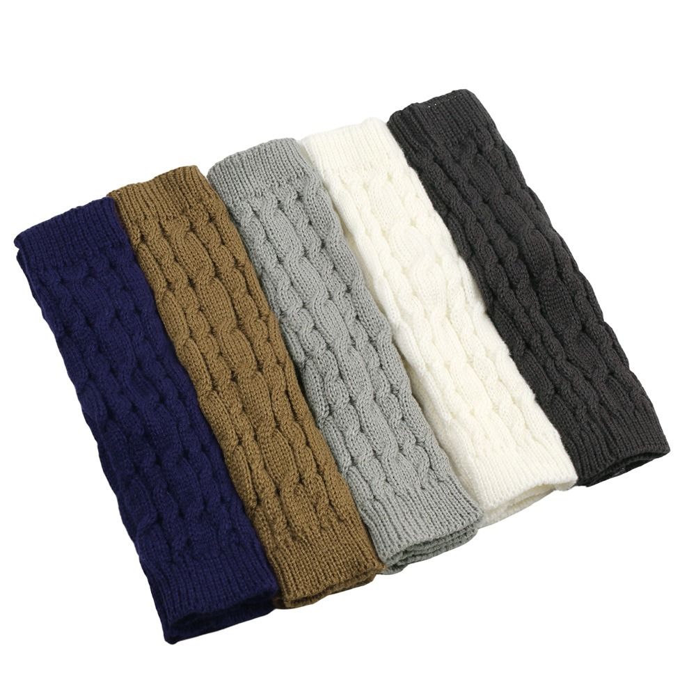 Gants sans doigts à motifs tor - Fingerless Glove Knit avis et prix