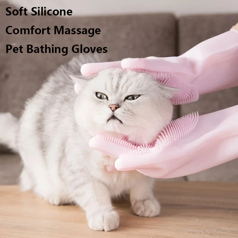 Gants de toilettage pour anima - Rubber Glove Cleaning avis et prix