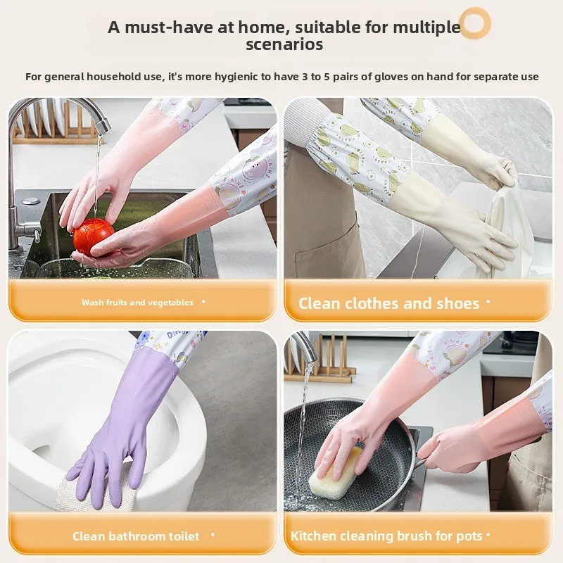 Gants de vaisselle imperméable - Dish Glove Rubber avis et prix