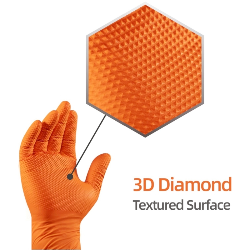Gants de travail en nitrile or - Nitrile Mechanic Glove avis et prix