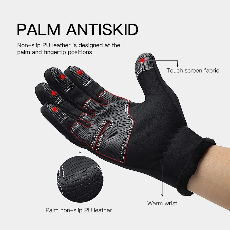 Kyncilor gants de moto hiver é - Ski Glove Waterproof avis et prix